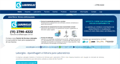 Desktop Screenshot of laborglas.com.br